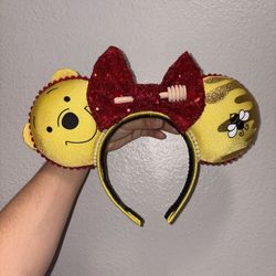 Handmade Winnie The Pooh Disney Minnie Ears