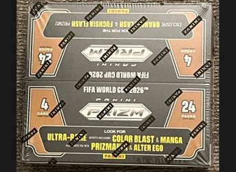 2026 PANINI PRIZM FIFA WORLD CUP SOCCER RETAIL BOX SEALED