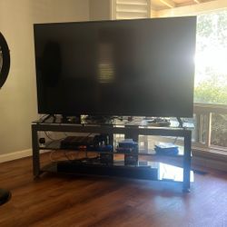 Glass Entertainment Center 