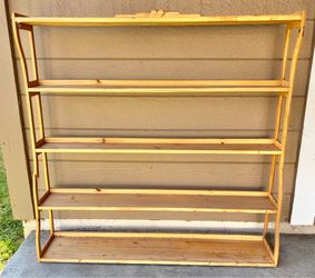 Handmade Country Pine Floating Wall Shelf | Display Shelf, Planter,