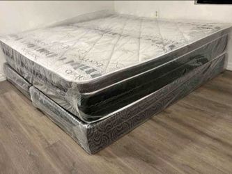 New King Size Pillow Top Mattress