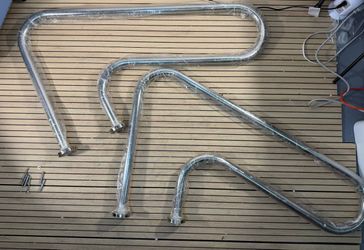 Pool Rail for Inground Pools 48x30”, Stainless Steel, Silver