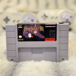 Final Fantasy 3 SNES Game