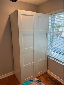 White double wardrobe