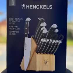 HENCKELS Statement Premium Quality 15-Piece Set With Block