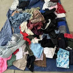 pile of clothes