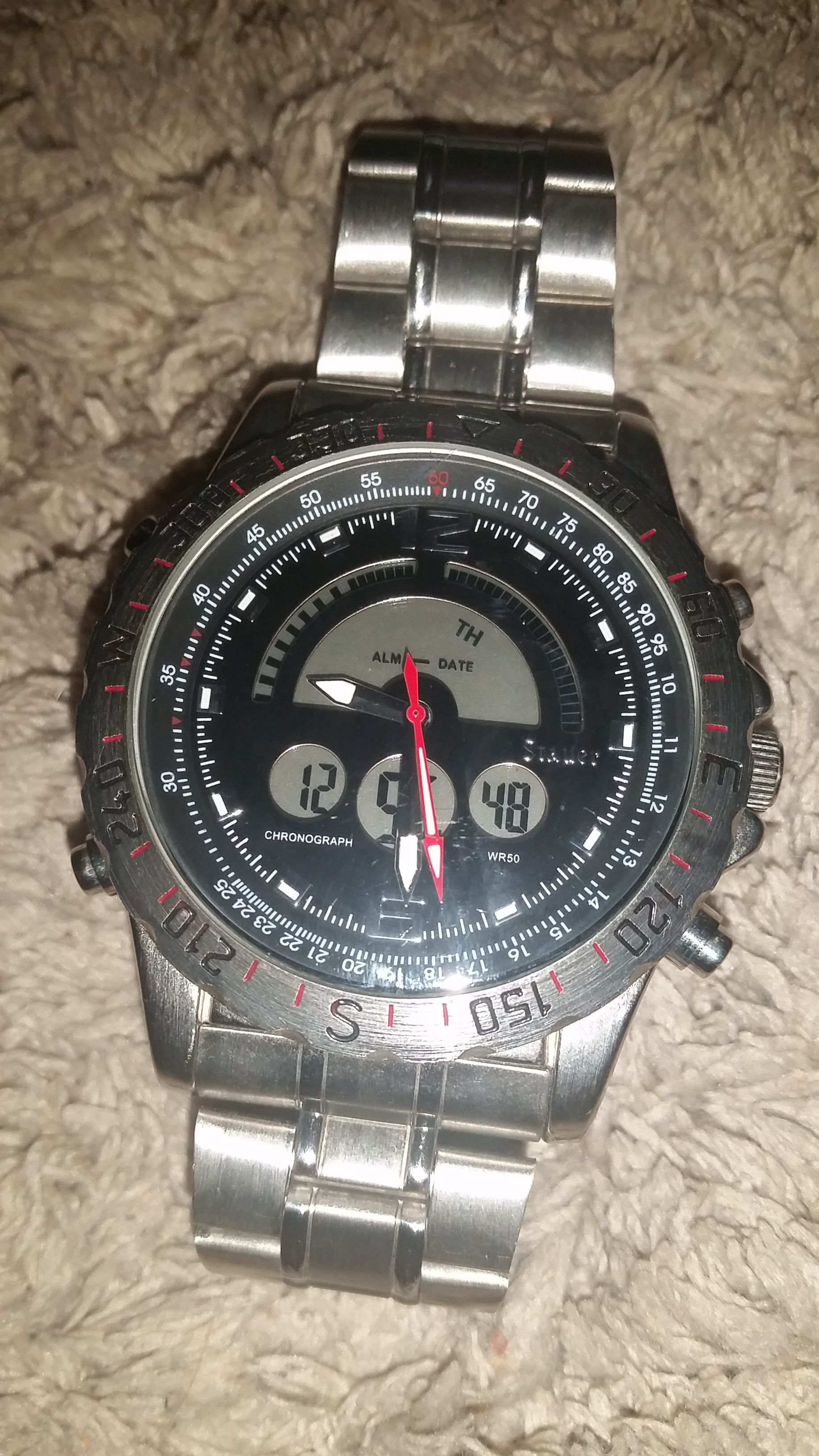 Stauer 19093 men's watch