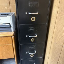 4 Drawer Metal Filing Cabinet
