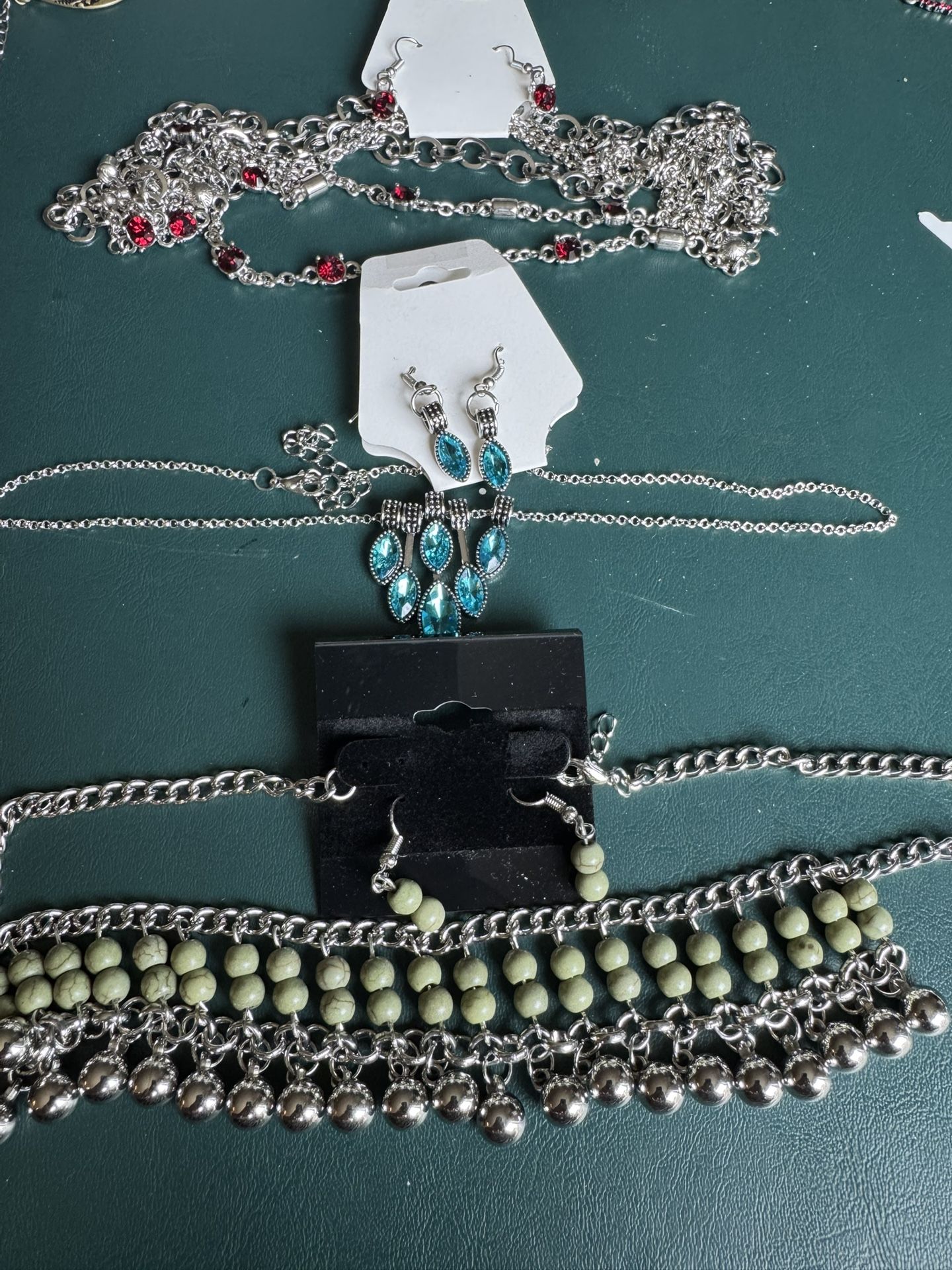 Necklace And Earring Set - $5 Each Set