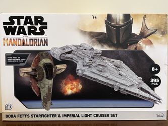 NEW Star Wars Boba Fett Imperial Light Cruiser Paper Kit