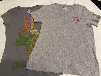 Girls’/Youth Shirt Lot, Under Armour + (Sz L)