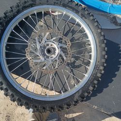 80 100 21 Geomax  Mx3sf Dunlop Tire On Rim