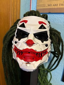 Joker Mask CyberPunk With Clown Braids