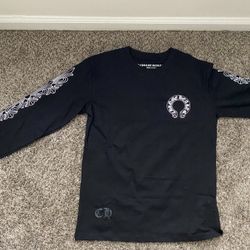 Black Chrome Hearts Long Sleeve 