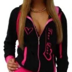 Sweat Jacket “True Love” With Heart
