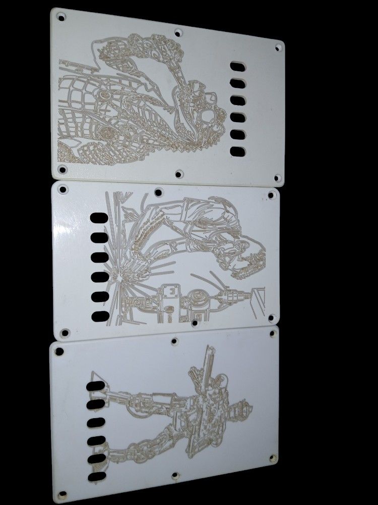 CUSTOM GUITAR BACK PLATES 