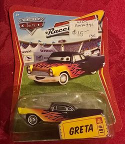 Disney Pixar Cars Greta #81 World Of Cars