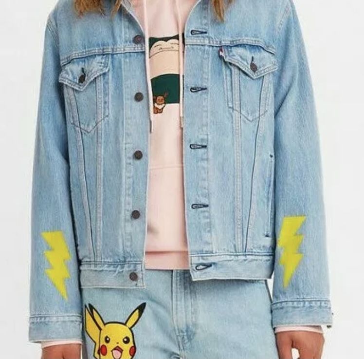 Levis Pokemon Jacket Size L