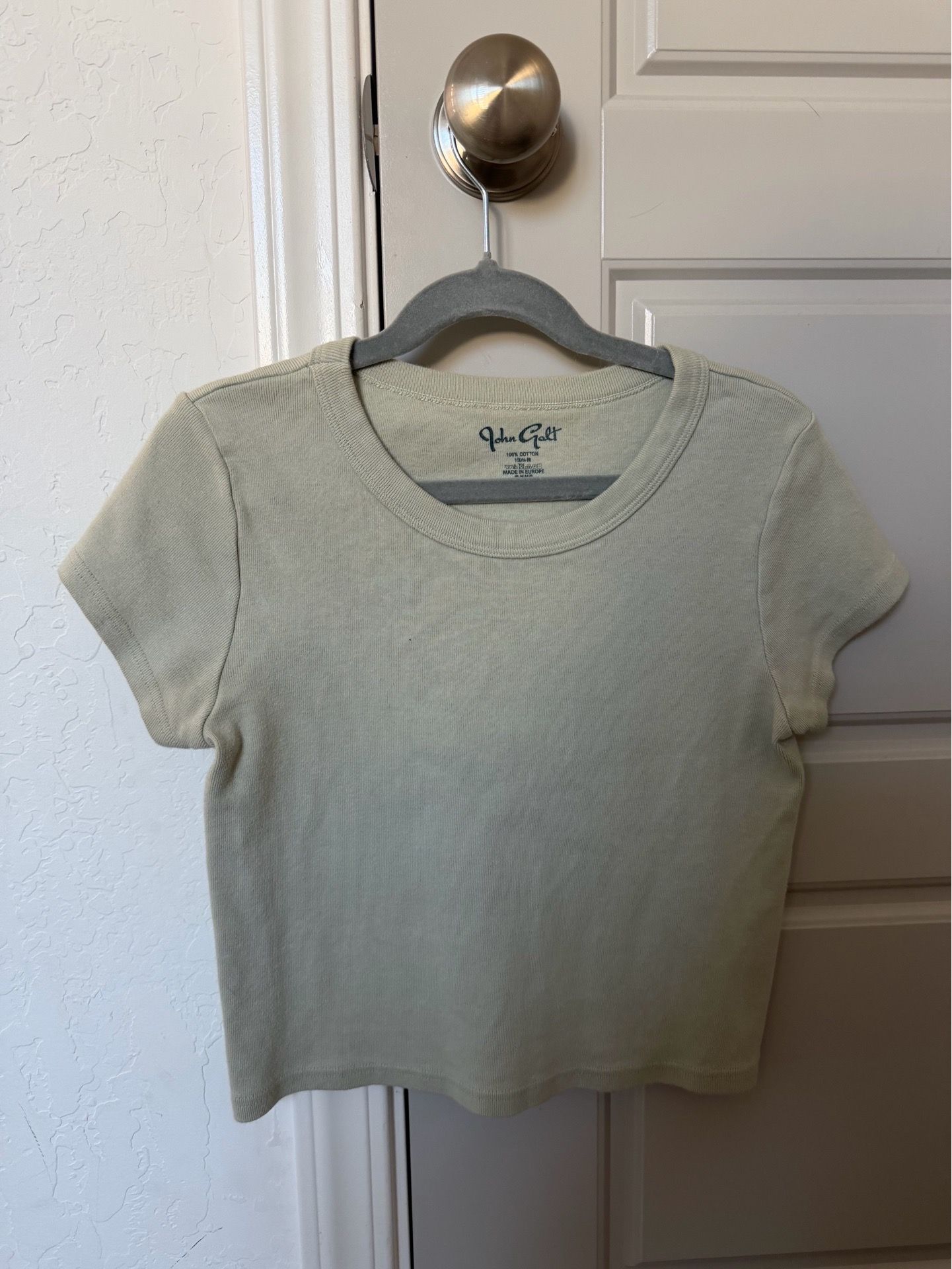 Brandy light green Baby Tee