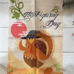 Thanksgiving Garden Flag