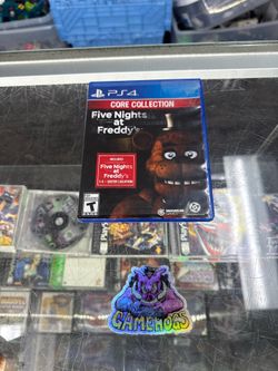 Five Night at Freddy’s PS4 $20 Gamehogs 11am-7pm