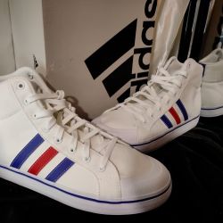 Adidas Bravada 2.0 Size 11.5 Mens Shoes White Red Blue Size  NWB  