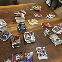 Random Baseball, Basketball & Football Cards