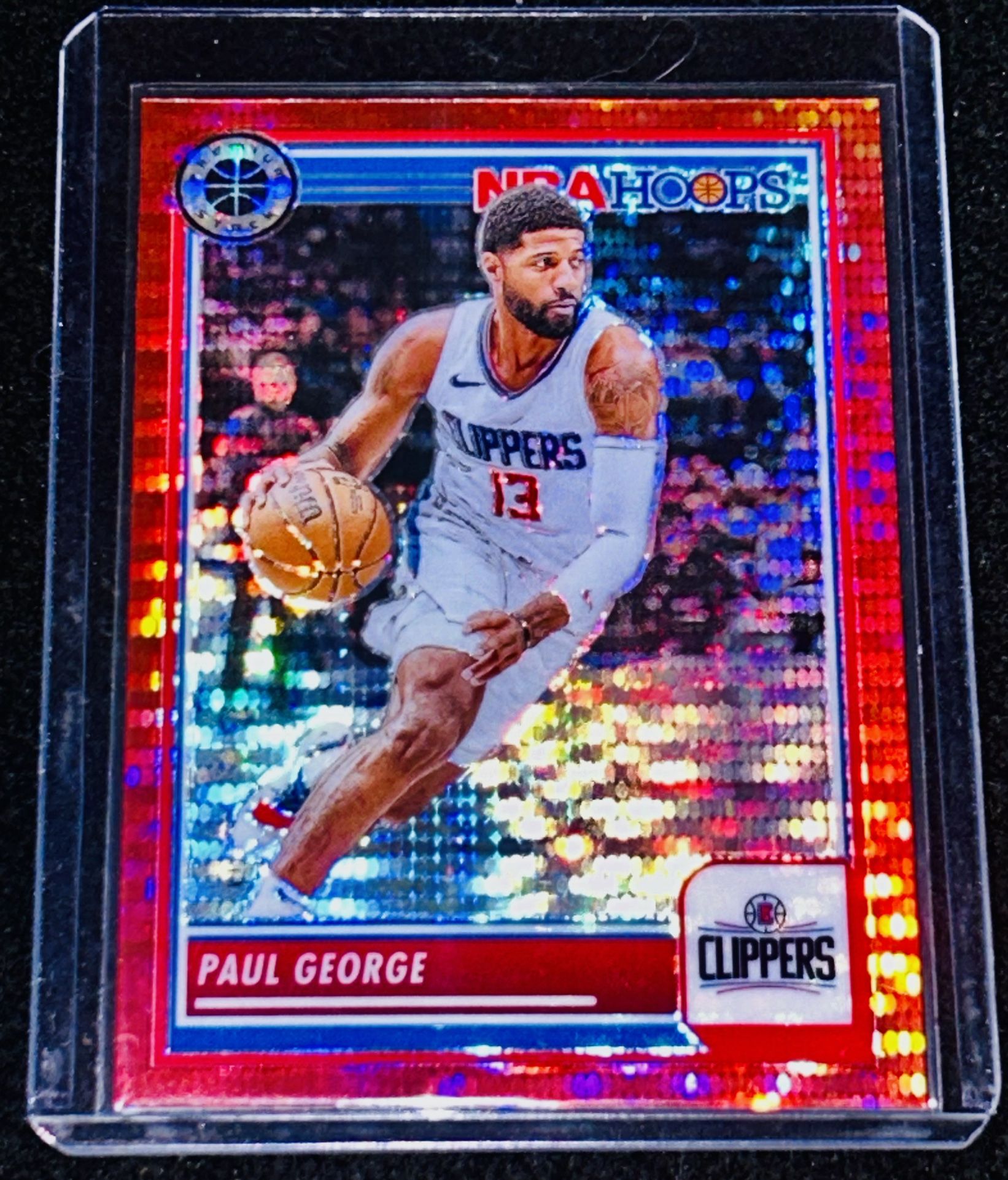 Paul George Red Pulsar Premium Stock Hoops