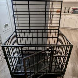 Dog Crate Cage Kennel For Large Dogs 