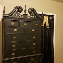 Chippendale Style Highboy Dresser