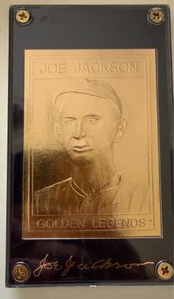 Joe Jackson Golden Legends Limited Edition Bronze Card– #460