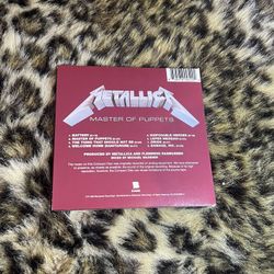 Master Of Puppets CD With Cover Socket 