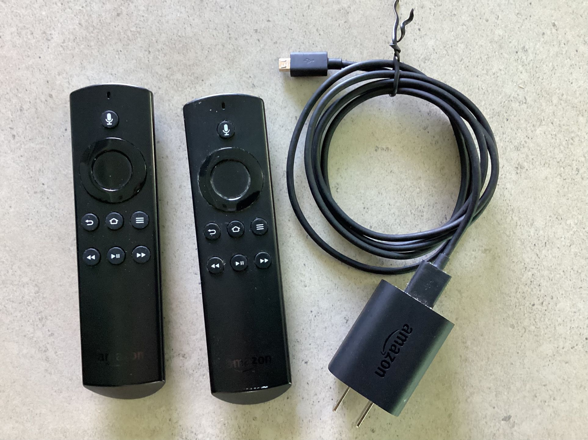  Amazon Fire TV Remote and Power Cord  $5.00 each