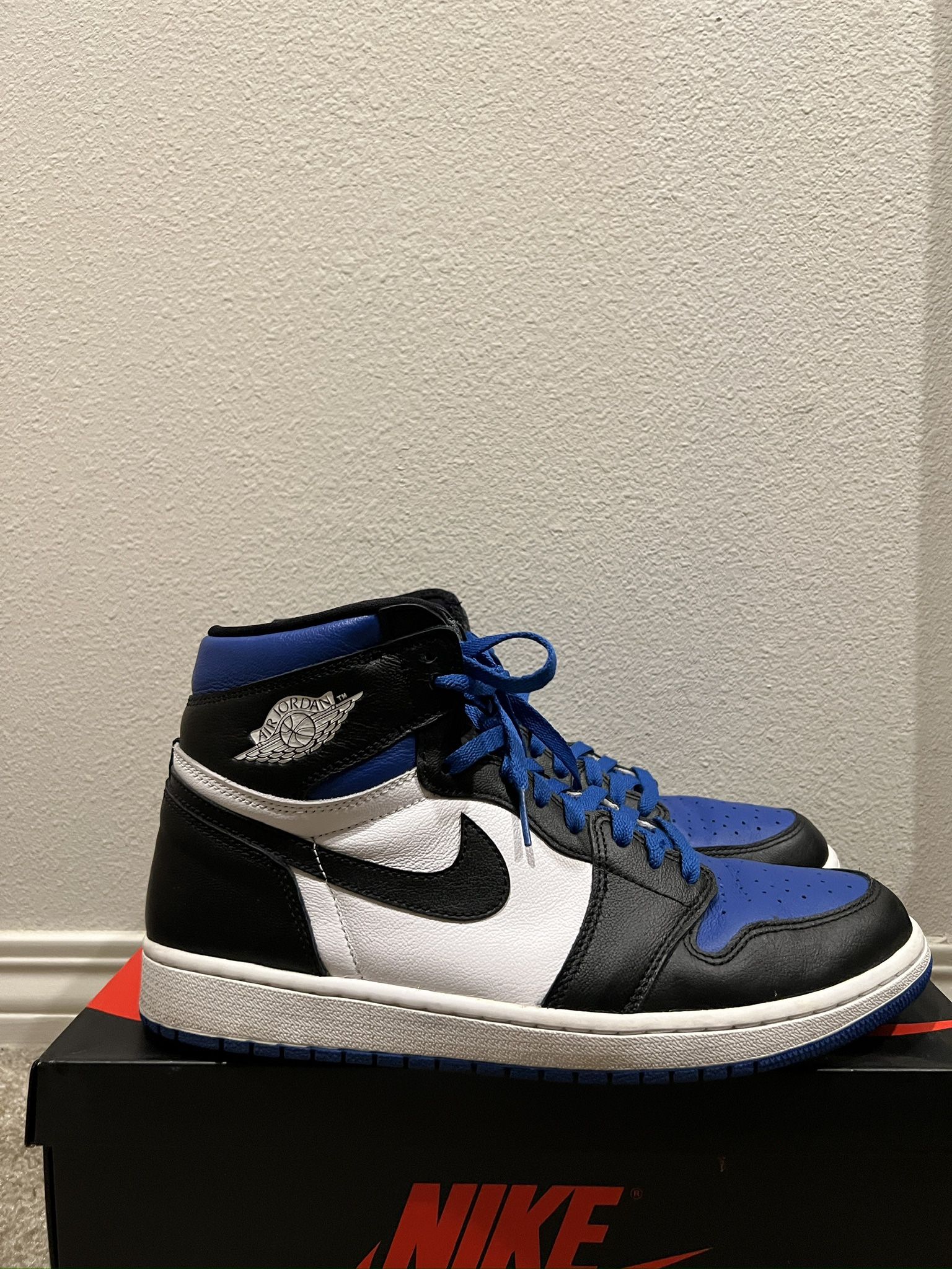Jordan 1 Retro High Royal Toe size 12