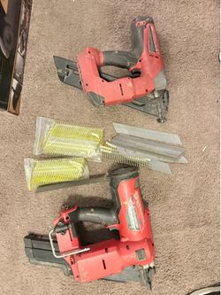 M18 nail guns and high output battery and charger