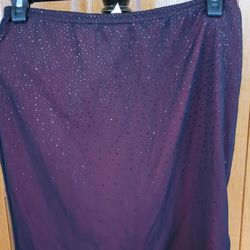 Womens Maroon Skirt Size M