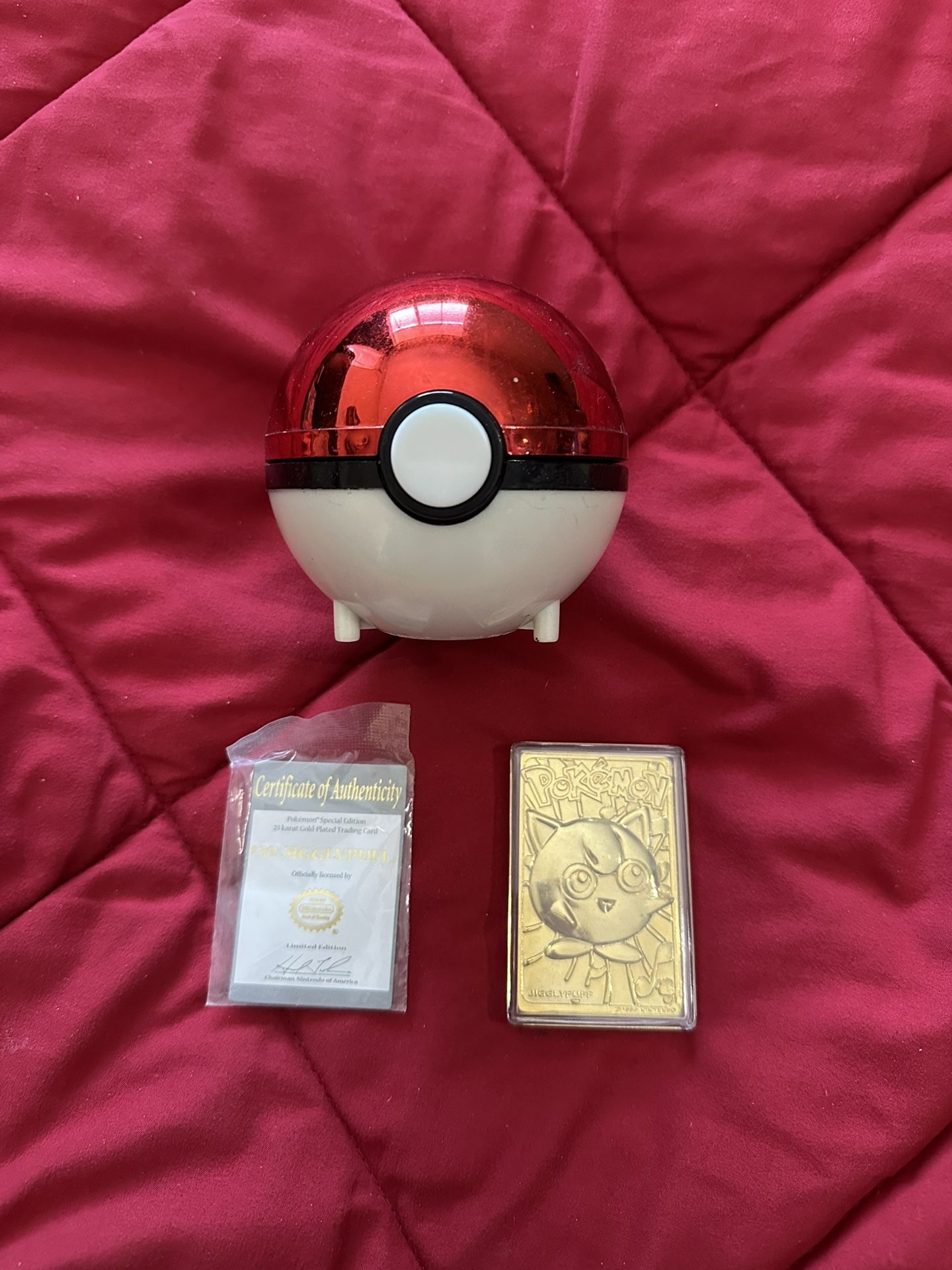 Gold Plated Jiggly Puff 