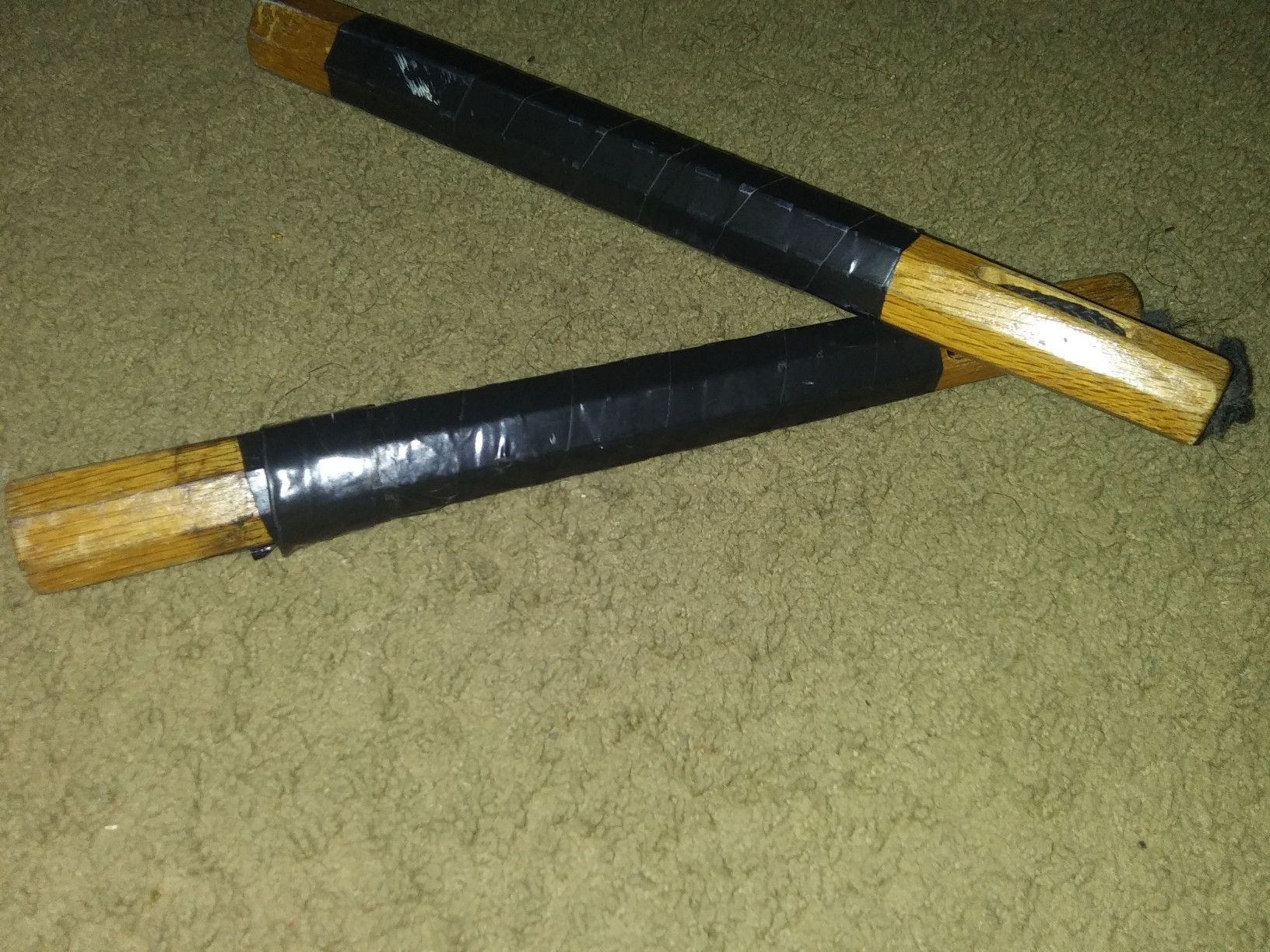 WOODEN NUNCHUCKS