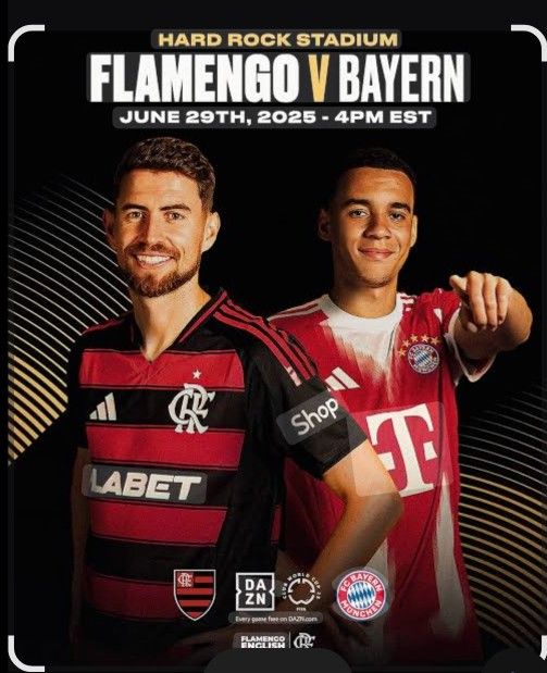 Flamingo Vs Bayern This Saturday!!!