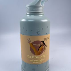 Blogilates 62oz Stainless Steel Water Bottle