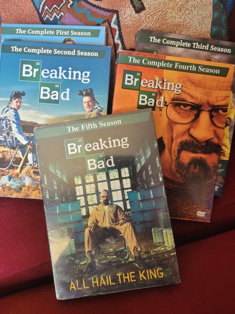 The Complete 5 Seasons Of Breaking Bad 