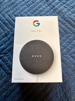 Google Nest Mini 2nd Generation Smart Speaker