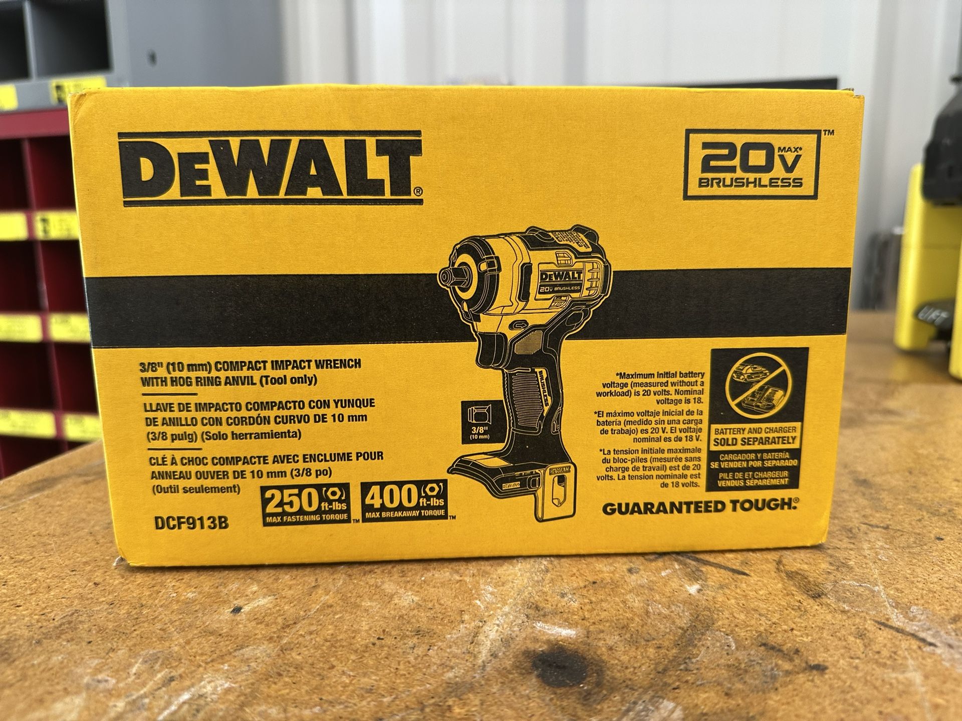 Dewalt 20v Brushless 3/8 Impact Wrench