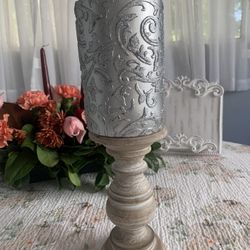 New Holiday Candle - Silver 