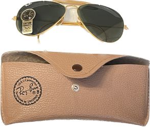 VINTAGE NOS B&L RAY BAN 1994 Olympics 58-14 GOLD AVIATOR CABLE TEMPLE SUNGLASSES