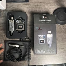 Xvive U4 Wireless In-Ear Monitor System – Used Once – Like New