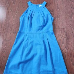 Blue Dress Loft Size 00P Petite 