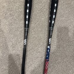 USA Baseball Bat - $50 For Both