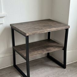 Wood Side Table