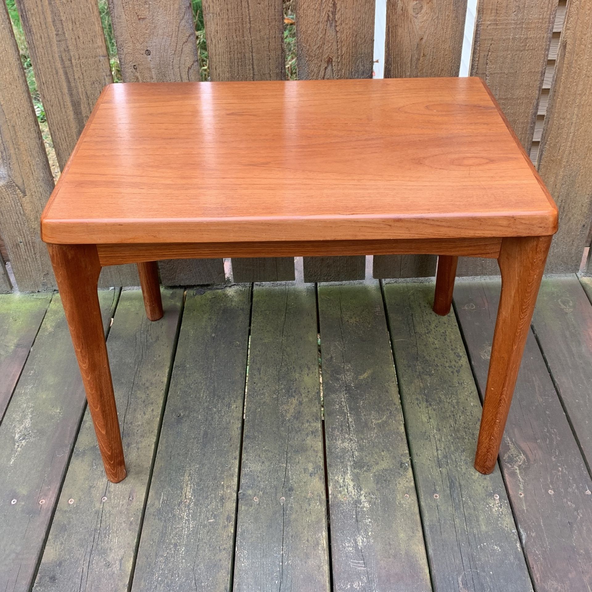 Mid Century Modern End Table V & S Made In Denmark